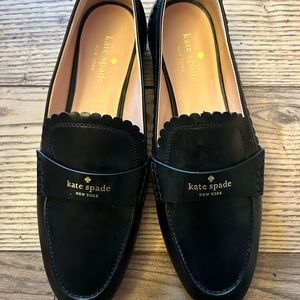 Kate Spade Black Loafers